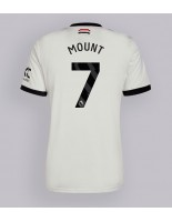 Manchester United Mason Mount #7 Kolmaspaita 2024-25 Lyhythihainen